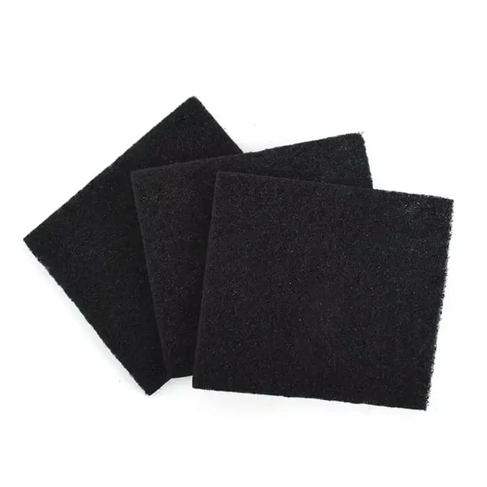 Filtre en coton à charbon actif pour litière pour chat, 3 pièces, remplacement pour un nettoyage plu