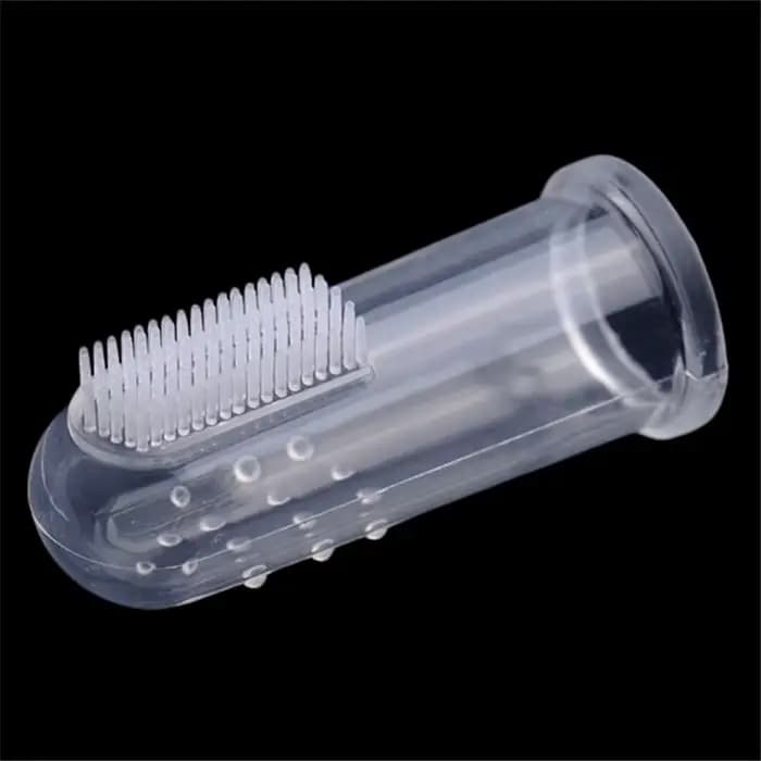 Brosse à dents Super douce pour animaux de compagnie, brosse pour chien en peluche, mauvaise haleine