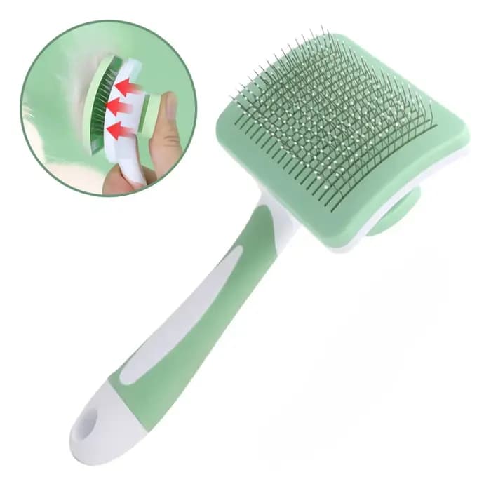 Peigne de perte de poils d'animaux, brosse de toilettage pour chiens et chats, cheveux longs, brosse
