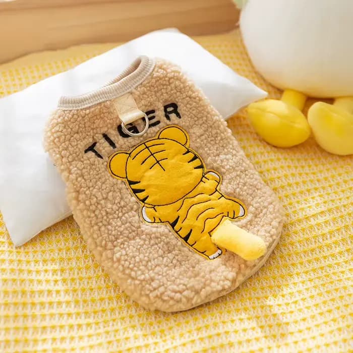 Pull pour chat mignon doux et confortable, costume d'hiver chaud, vêtements pour animaux de compagni