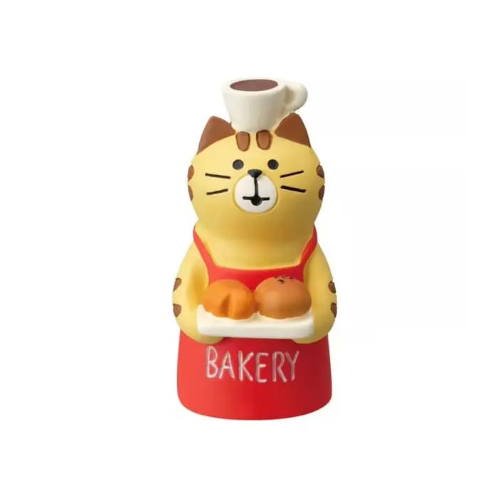 ZAKKA japonais chat nourriture boulangerie café décoration résine artisanat petits ornements Croissa