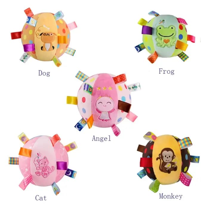 Balle de jouet Vocal en peluche pour chien, jouets interactifs amusants pour animaux de compagnie av
