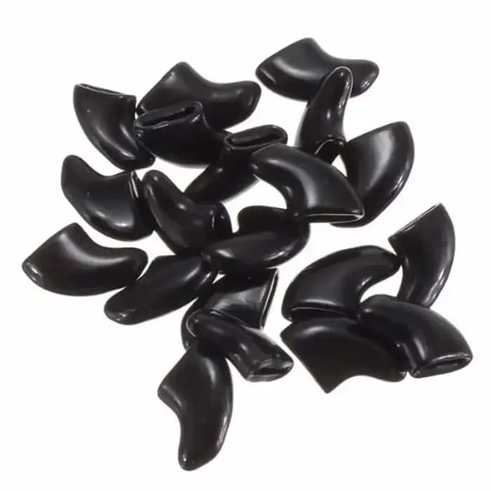 Bouchons d'ongles en Silicone souple pour chat, 20 pièces, couvre-ongles pour animaux de compagnie,