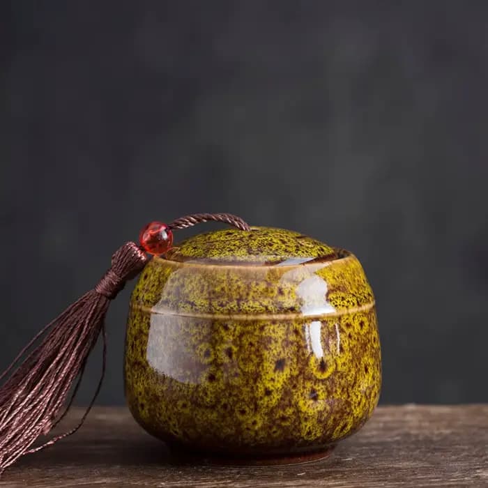 Boîte commémorative en céramique de nouvelle couleur, Pot scellé d'urne pour animaux de compagnie, g