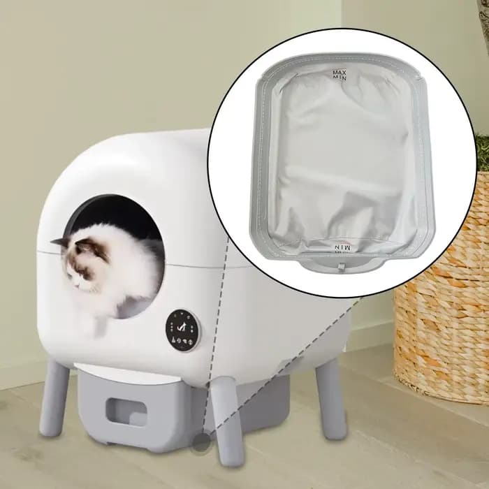 Plateau de doublure de bac à litière pour chat, accessoire de remplacement pour chats d'intérieur, i