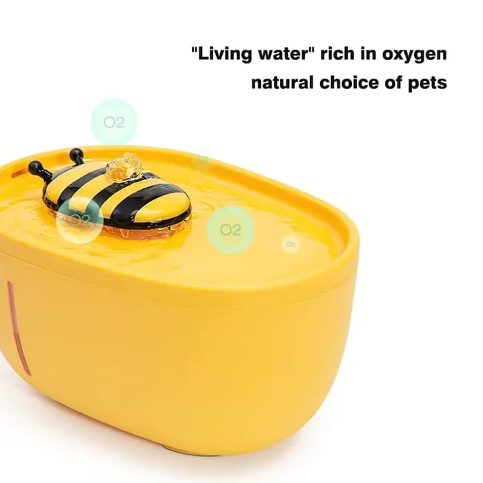 Fontaine d'eau pour chat, filtre automatique, bol d'abreuvoir électrique silencieux USB, 2l, abreuvo