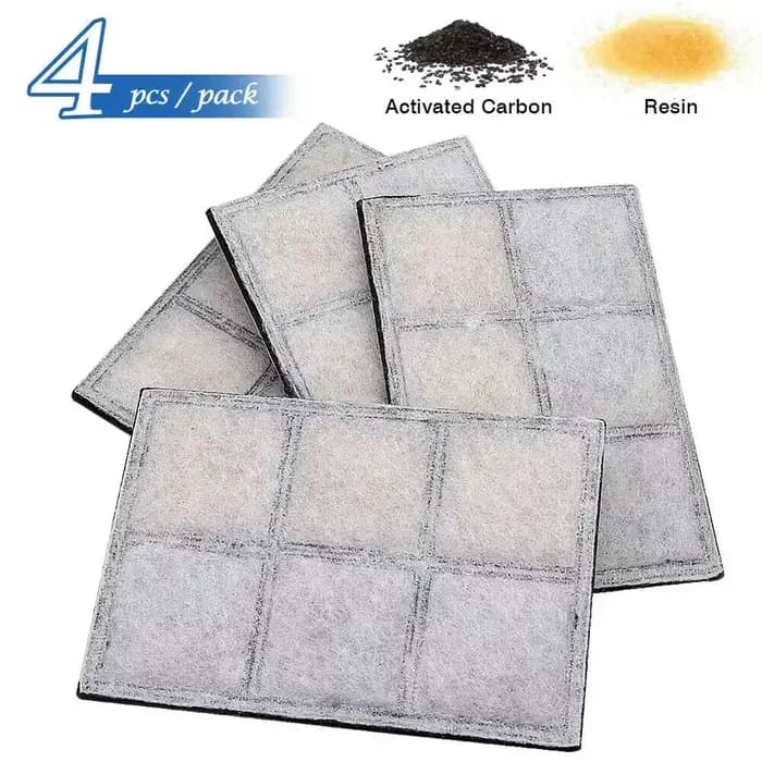 Filtre à charbon actif pour ELSPET/ISYOUNG LED automatique chien chat eau potable fontaine remplacem