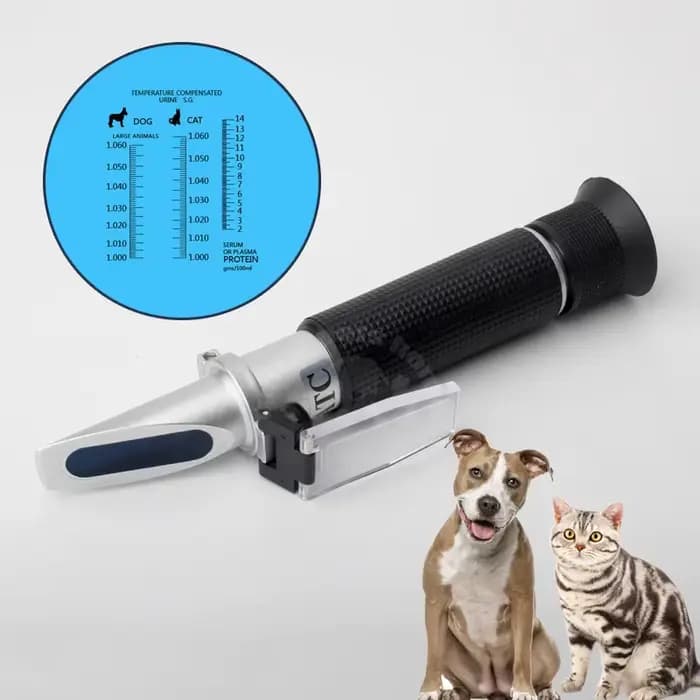 Hydromètre d'urine pour chien et chat, réfractomètre à gravité spécifique, testeur d'hémoglobine d'u