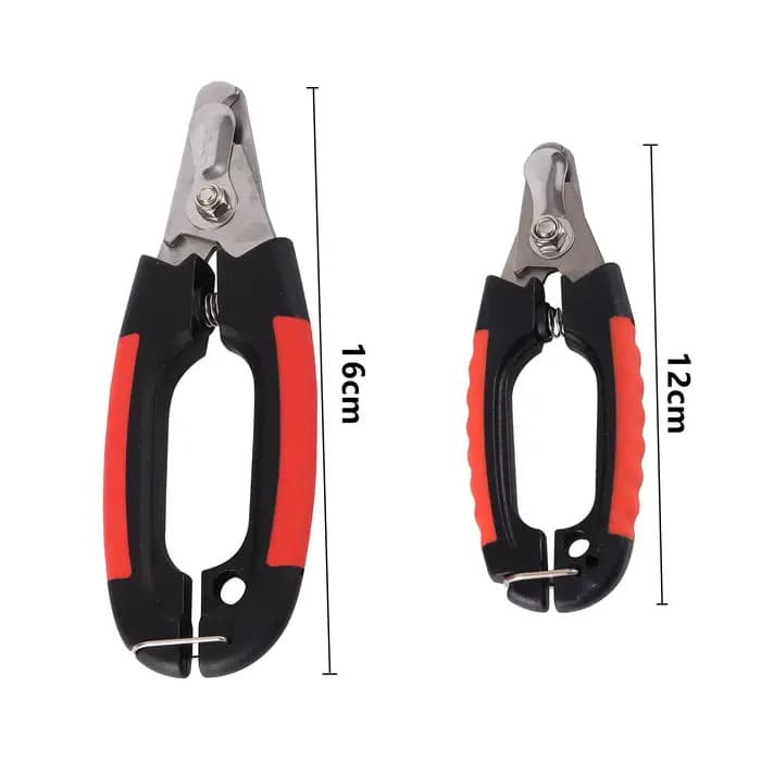 Coupe-ongles pour oiseaux en acier inoxydable, outil de toilettage pour perroquets, taille en option