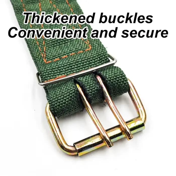 Cravate d'assurage solide et Durable, collier de transport de vache réglable, fourniture d'alimentat