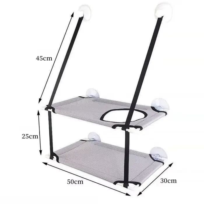 Hamac pour chat, lit de fenêtre, chaton, siège ensoleillé, lits suspendus, canapé pour chat, tunnels
