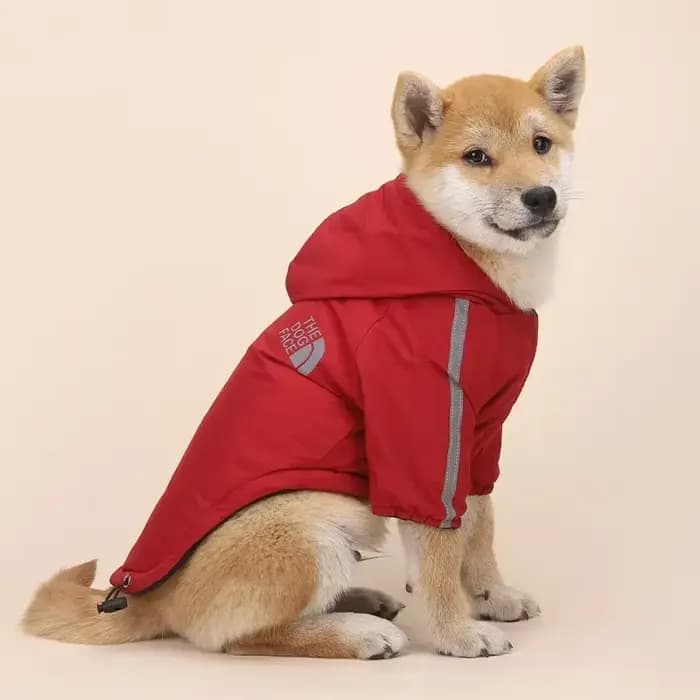 Vêtements réfléchissants pour animaux de compagnie, automne hiver, manteau chaud imperméable pour ch