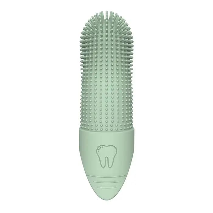 Brosse à dents en silicone de qualité alimentaire pour chiens et chats, 360 ° Books, soins dentaires