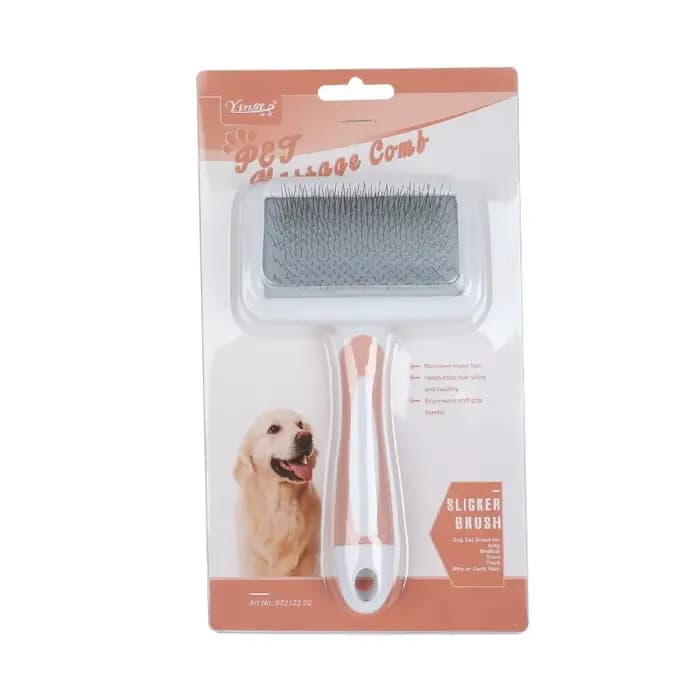 Peigne de perte de poils d'animaux, brosse de toilettage pour chiens et chats, cheveux longs, brosse