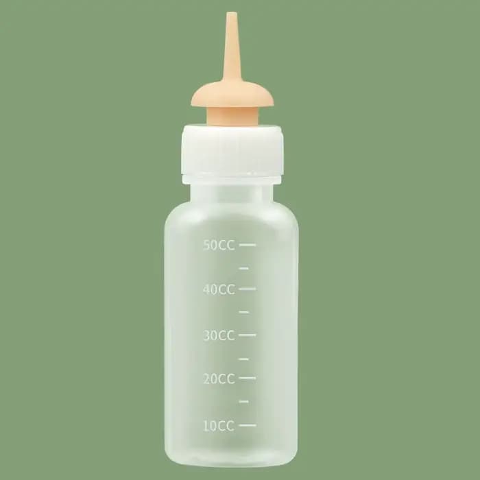 ● Biberon d'alimentation pour chatons, distributeur de lait liquide à presser, biberon d'allaiteme