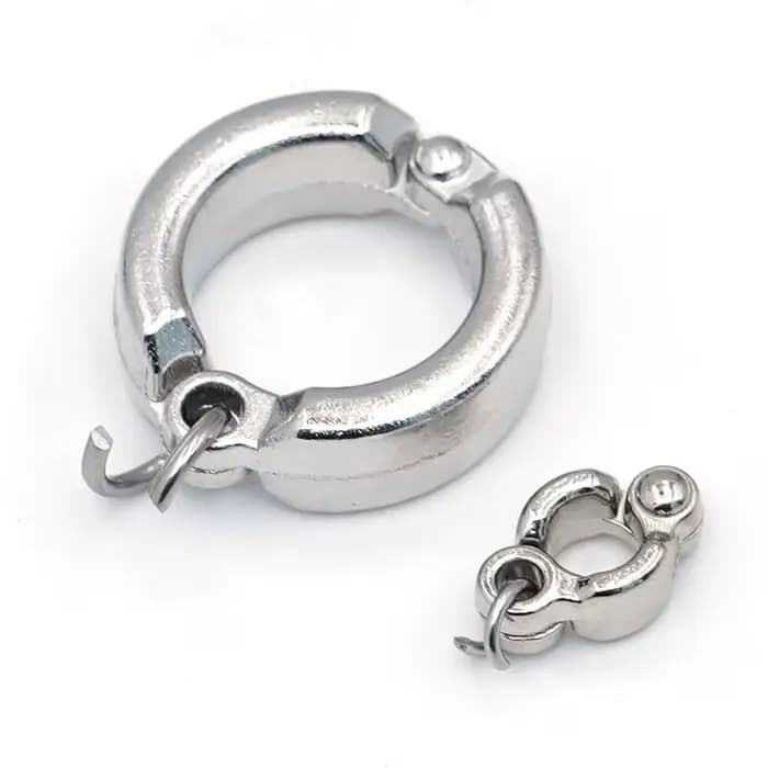 Anneaux de pied de perroquet en métal, 4.5mm-14mm, anneaux de jambe d'oiseau pour animaux de compagn