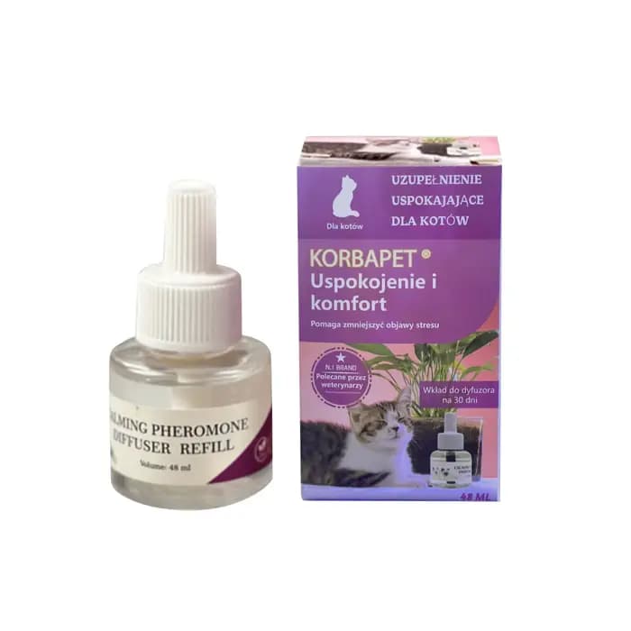 Spray apaisant aux phéromones pour chats 48 ml – Prévient les griffades et les urinations indiscrimi