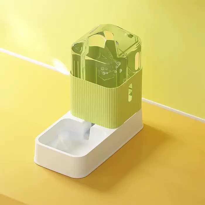 Distributeur automatique de nourriture pour animaux de compagnie, grande capacité 3,5 L, bols d'alim