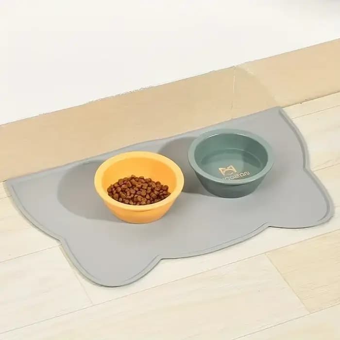 Tapis d'alimentation pour animaux de compagnie, pour chiens et chats, tapis en silicone pour nourrit