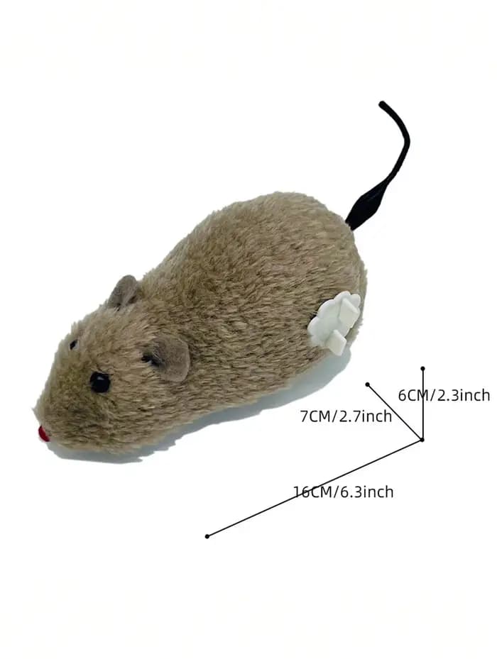 Souris à longue queue, jouets en peluche pour chat pour le nettoyage et le nettoyage des dents, joue