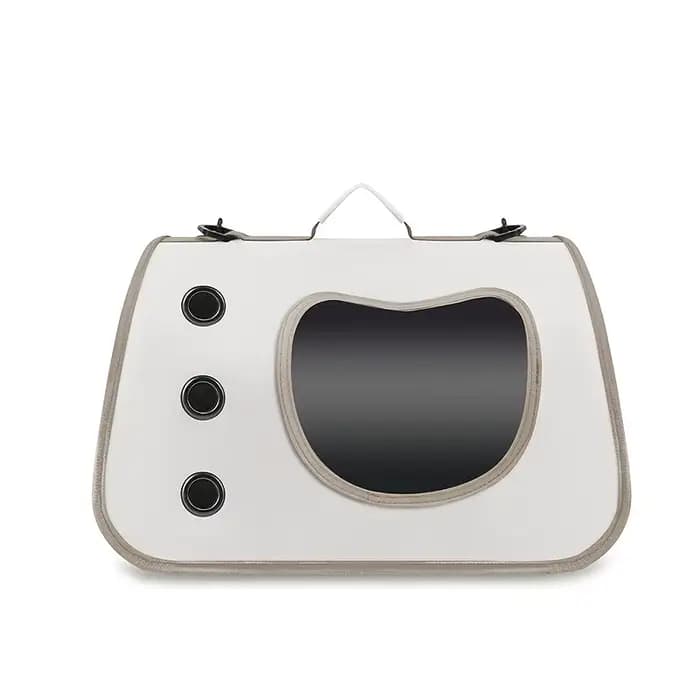 Sac de transport portable pour petits chiens et chats, sac pliable pour chat d'extérieur, sac à band