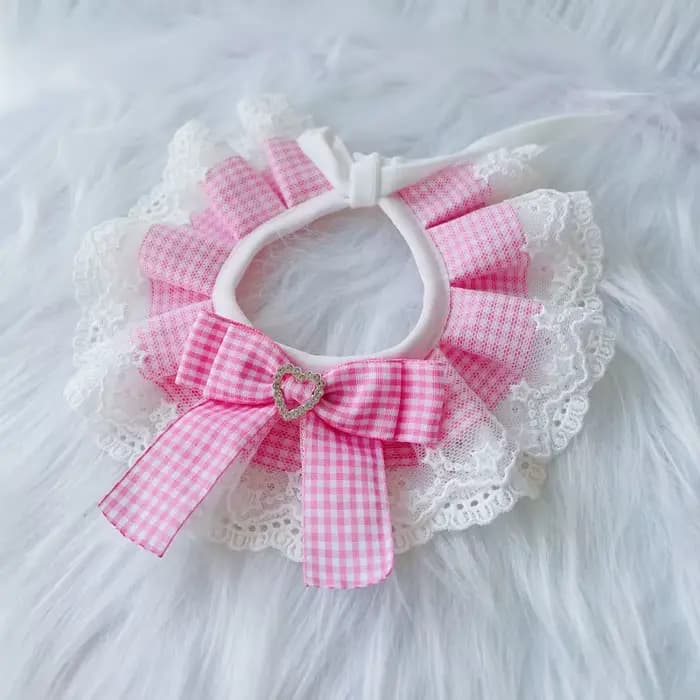 Plaid chien arc bavoirs collier dentelle écharpe lavable noeuds papillon foulard Bandanas chiot chat