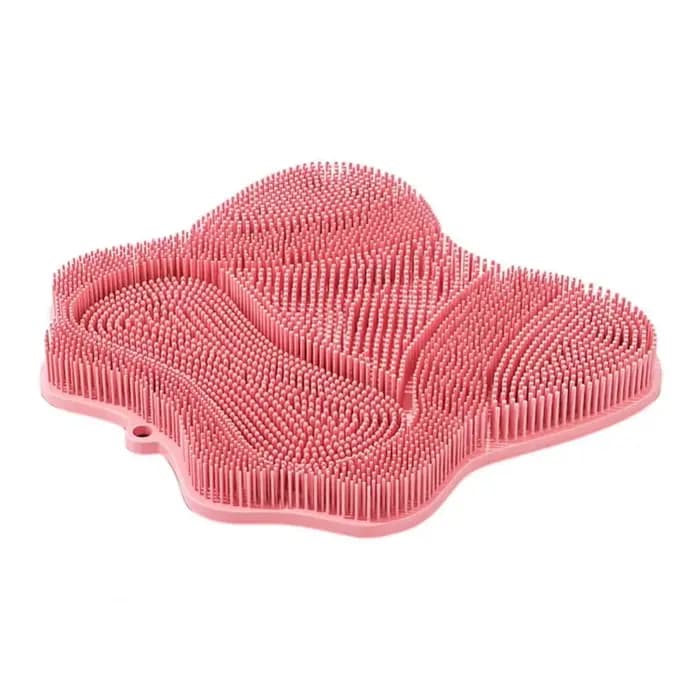 Brosse à gratter pour chat à ventouses, auto-nettoyante, antidérapante, coussin de massage pour anim