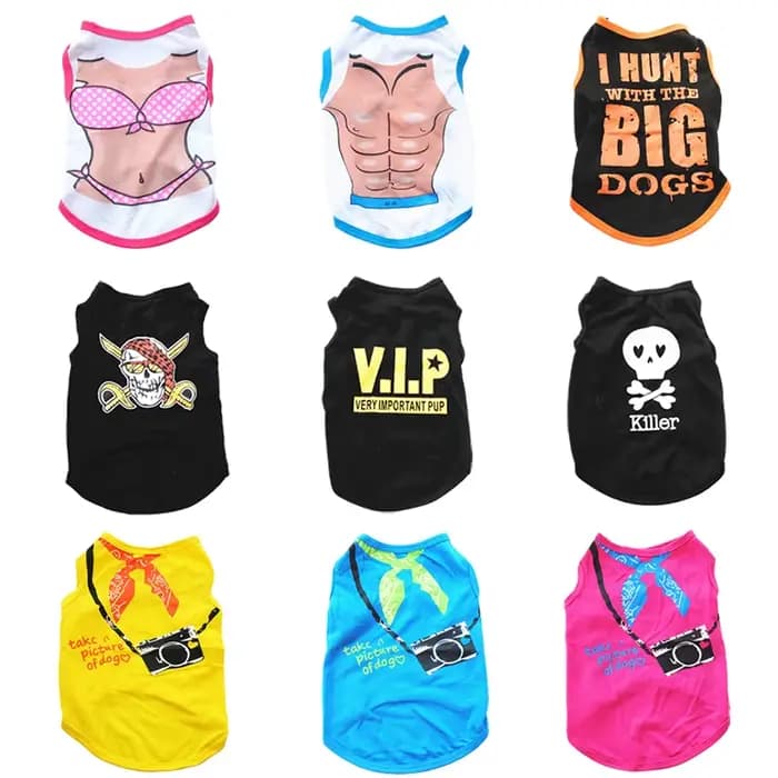 Vêtements d'été pour animaux de compagnie, 100% coton, imprimé Sphynx, pyjama respirant, glaCool, ch