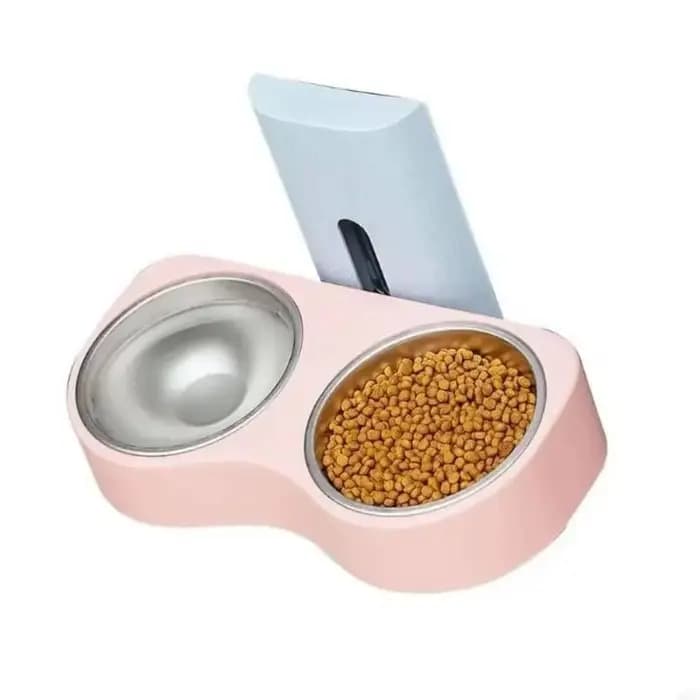 Gamelle murale pour chat, gain de place, hauteur réglable, double gamelle pour chien, protection du