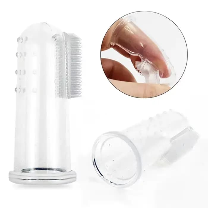 Brosse à dents Super douce pour animaux de compagnie, brosse pour chien en peluche, mauvaise haleine