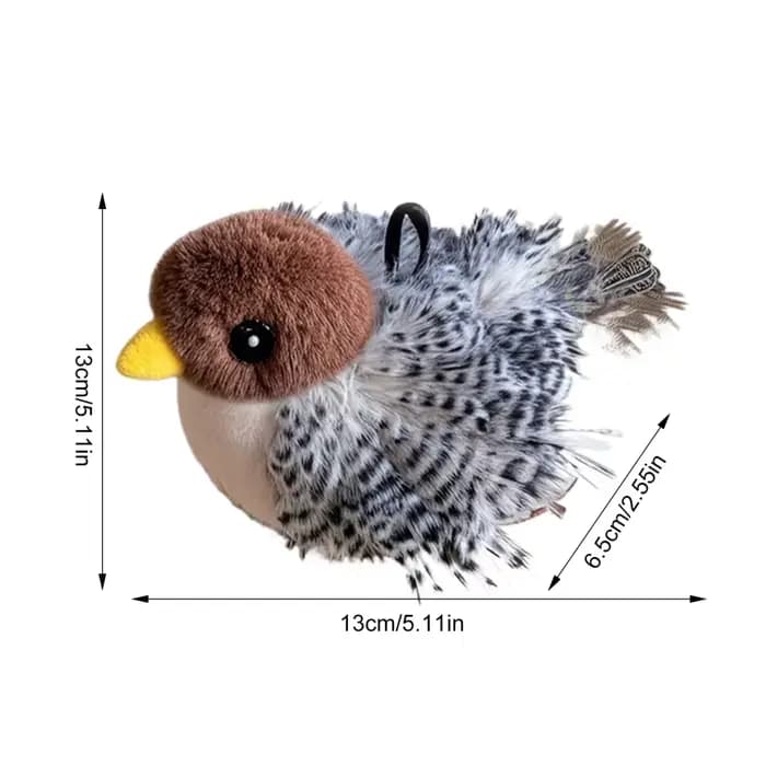 Flappy oiseau chat jouet mignon ailes battantes oiseau jouet pour chats interactif chaton exercice j