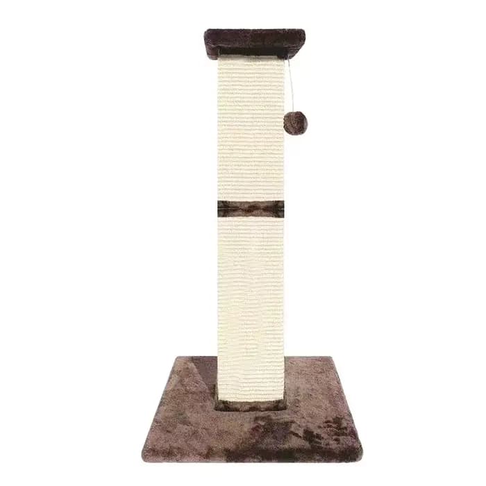 Poste à gratter en Sisal pour chat de 32 pouces de haut, gribouille verticale PawHut pour chats et c