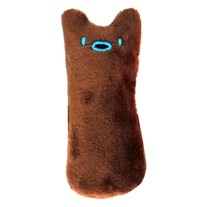 Jouet interactif en peluche à la catnip pour chats, amusant, vocal, pour la dentition, avec griffes,