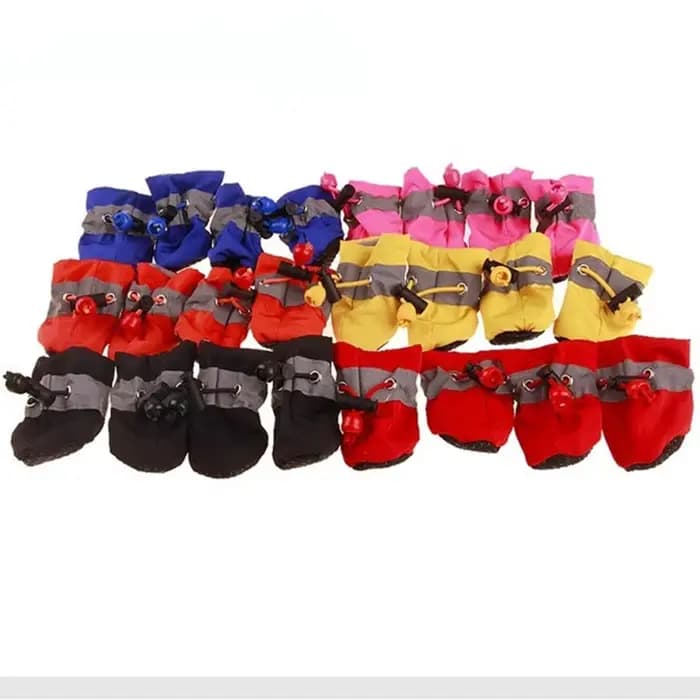 Chaussures imperméables pour animaux de compagnie, bottes de pluie antidérapantes, pour petits chats