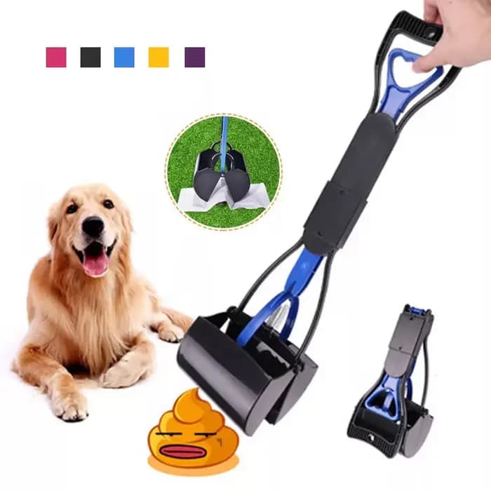 Cuillère à merde pour animaux de compagnie, Clip de merde pour chiens, manche Long, mâchoire, nettoy