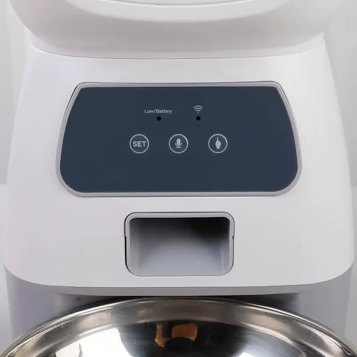 Distributeur automatique de nourriture pour animaux de compagnie 3,5 L avec application WiFi, distri