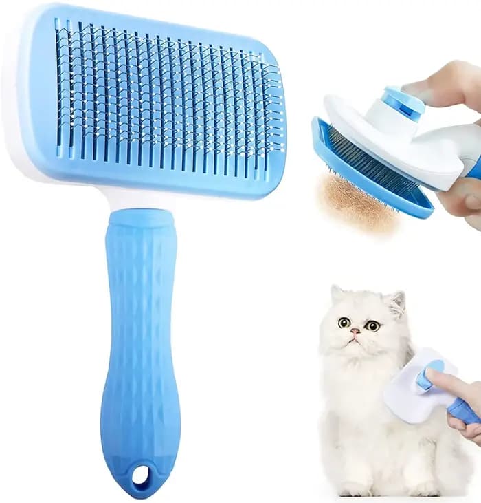 Brosse épilatoire pour chien et chat, peigne de toilettage et de soin pour poils longs, pour animaux