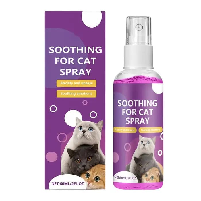 Spray apaisant pour animaux de compagnie, 60ml, phéromone pour chat, Spray apaisant émotionnel, amél