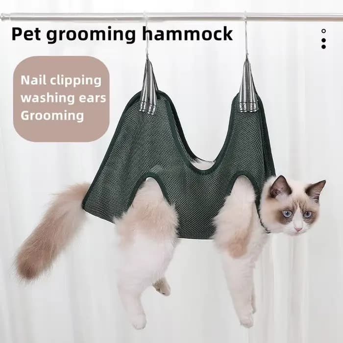 Hamac de toilettage pour animaux de compagnie, coupe d'ongles pour chien et chat, anti-rayures, sac