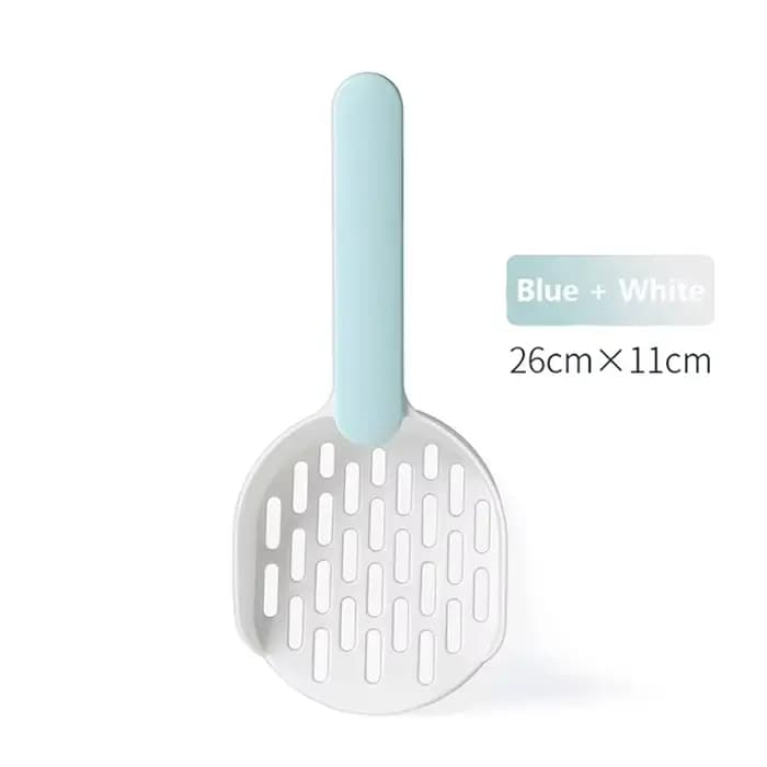 Pelle à litière pour chat à tamisage rapide, pelle à excréments de chat en plastique durable pour li
