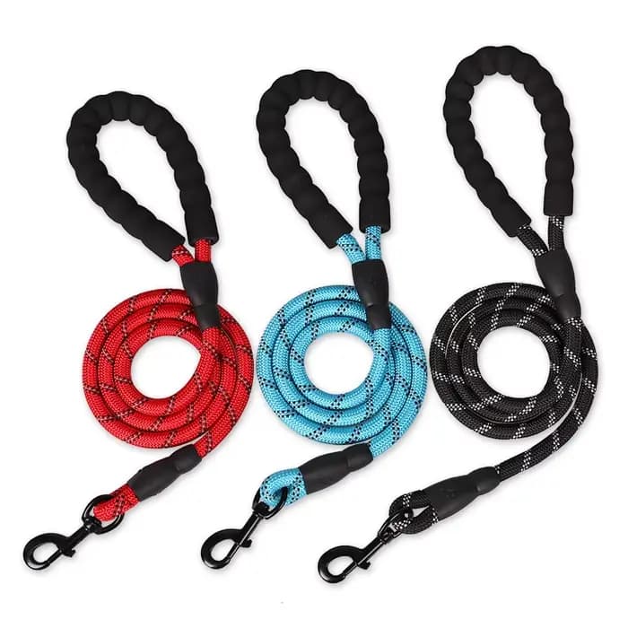 Laisse solide pour chien 150/200/300cm, laisse réfléchissante pour animaux de compagnie, pour grands