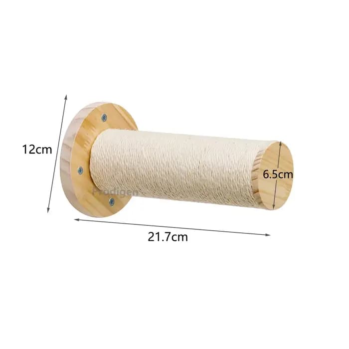 Poteau à gratter mural pour chat, meubles muraux, arbre à gratter pour chaton en bois pour grands ch