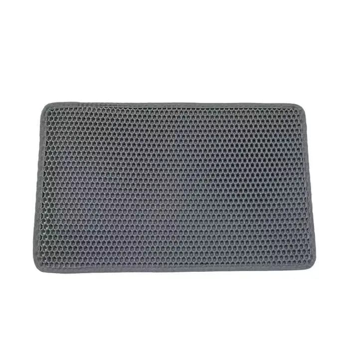 Tapis de litière pour chat avec cadeau, Double couche, imperméable, pour boîte à litière pour animau