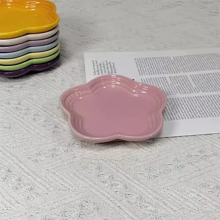 Disque en céramique en forme de fleur pour chat, 5.5 pouces, Extra large, surélevé, bol de nourritur