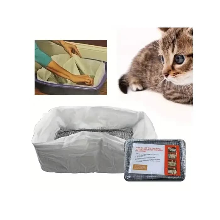 Lot de 10 filtres lavables pour litière de chat, recyclables et réutilisables, tapis de protection f