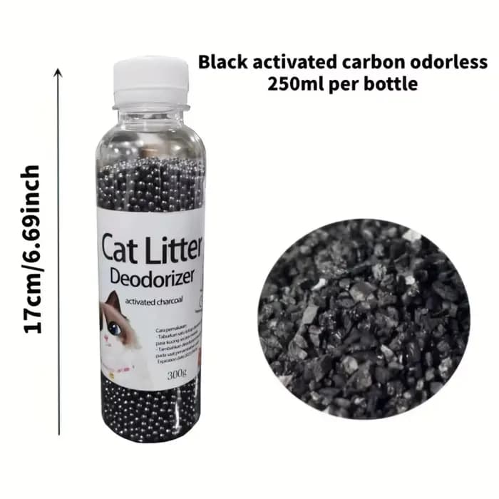 Perles désodorisantes pour litière de chat, 6 parfums, absorbant les odeurs, désodorisant pour litiè