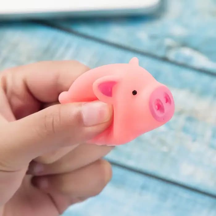 Jouets pour chiens mignons 4.5cm, 2 pièces/lot, cochon en caoutchouc rose hurlant, jouets pour anima