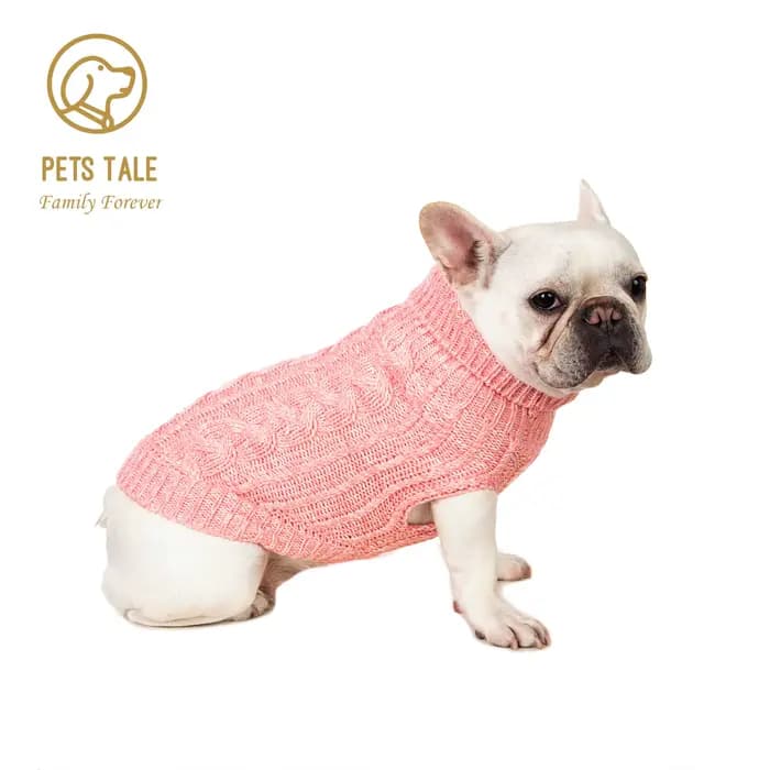 Pull tricoté confortable pour animaux de compagnie pour l'hiver – Gardez votre chien au chaud et élé