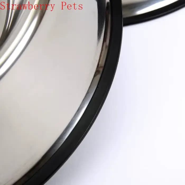 Bol en acier inoxydable pour chien, conteneur de stockage des aliments, bol de nourriture pour chien