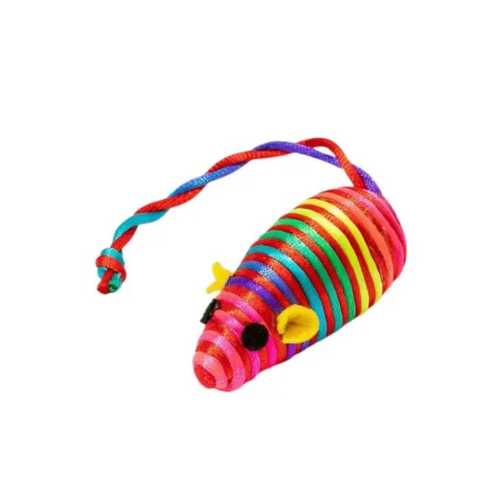 Jouet en peluche amusant pour chat, souris interactive douce et solide, jouets pour chaton drôle, ch